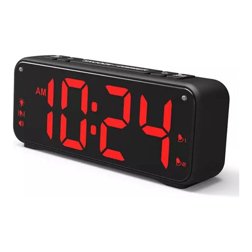 Deafquip Alarm Clock Vibrating 3 in 1 Alarm Clock with Mini Bedshaker Vibrating 3 in 1 Alarm Clock with Mini Bedshaker
