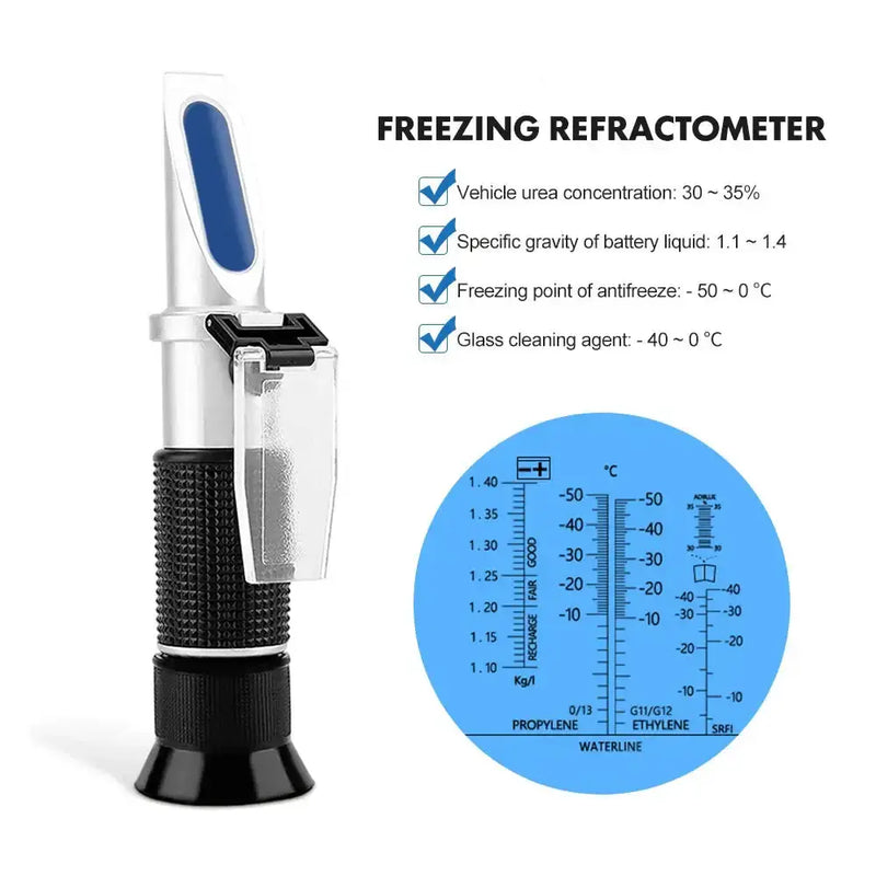 4-in-1 ATC Refractometer – Antifreeze, Coolant, AdBlue & Battery Fluid Tester – view 3