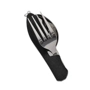 Habicare SS 4-in-1 Folding Camping Cutlery Set 4-in-1 Folding Camping Cutlery Set