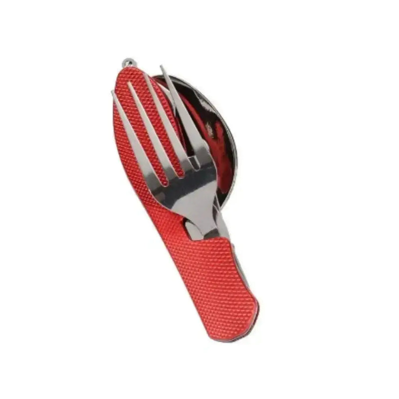 Habicare SS 4-in-1 Folding Camping Cutlery Set 4-in-1 Folding Camping Cutlery Set