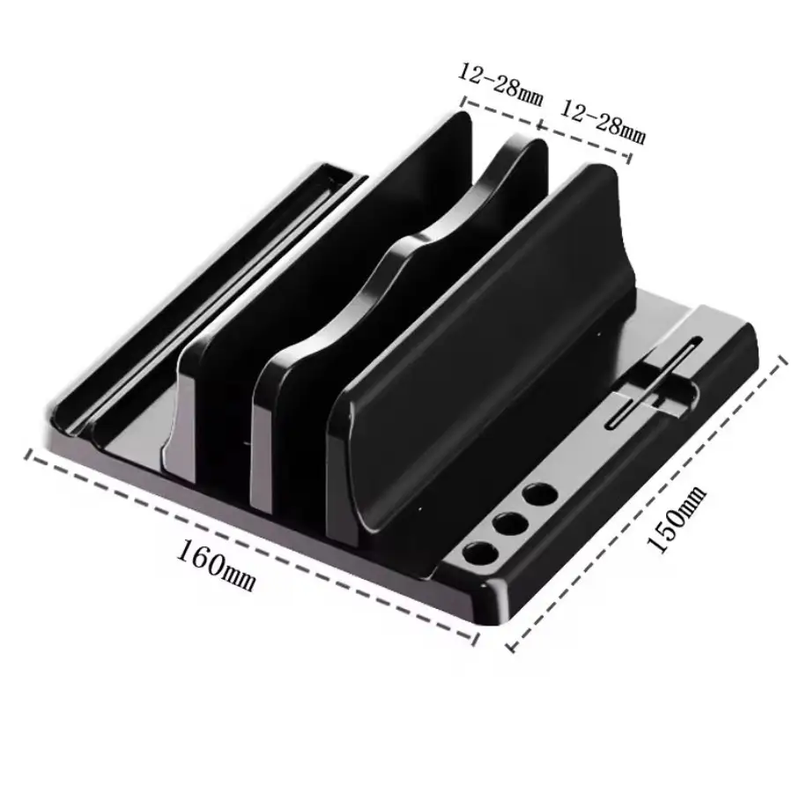 techplus 4 in 1 Vertical Laptop Stand for Desktop Notebook Dock 4 in 1 Vertical Laptop Stand for Desktop Notebook Dock