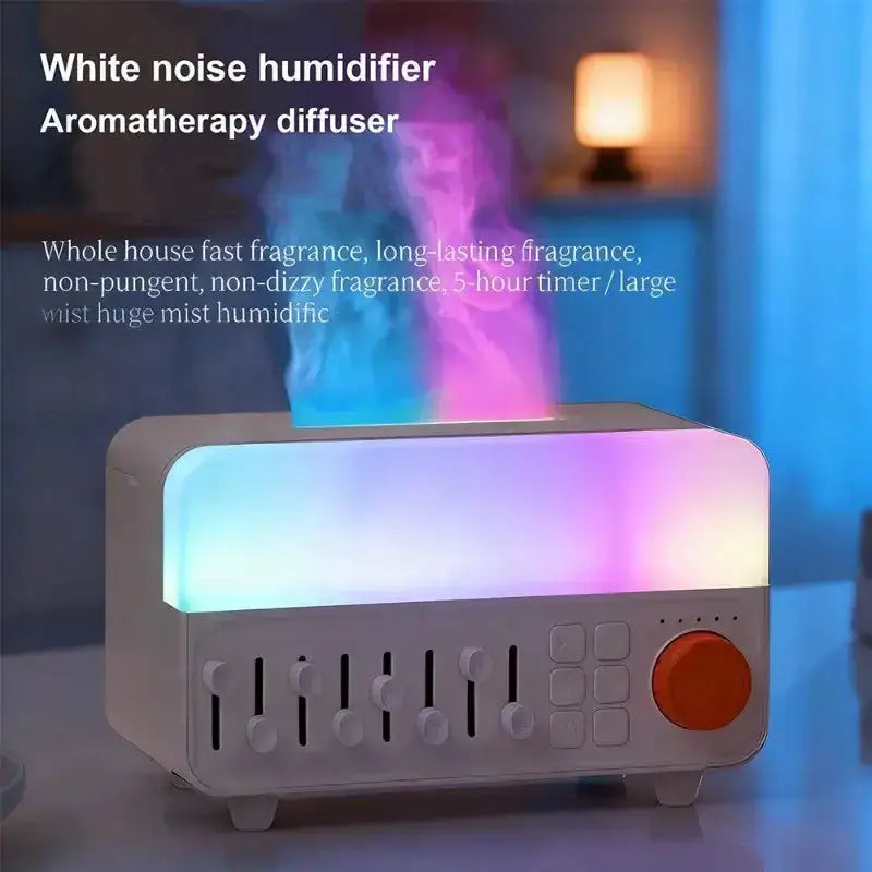 4-in-1 White Noise Aroma Diffuser – Humidifier (available in Black & White) – view 3