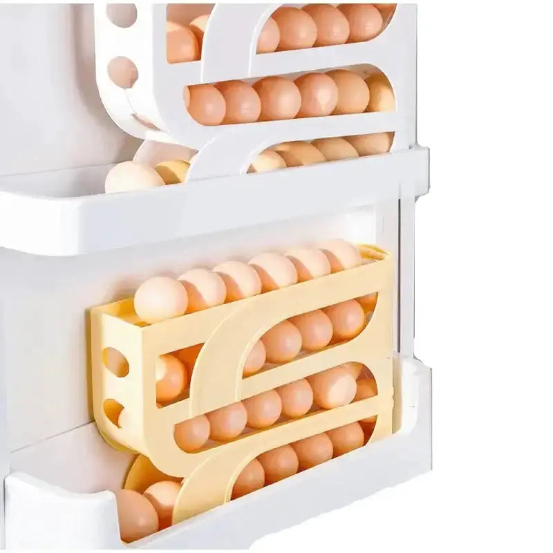 Habicare SS 4-Layer Automatic Rolling Egg Holder 4-Layer Automatic Rolling Egg Holder