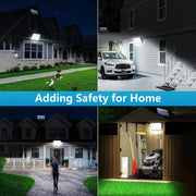 Habicare SS 400 LED Solar Motion Sensor Outdoor Security Light 400 LED Solar Motion Sensor Outdoor Security Light