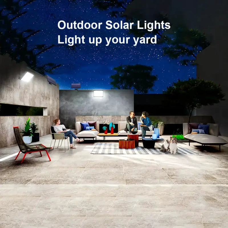 Habicare SS 400 LED Solar Motion Sensor Outdoor Security Light 400 LED Solar Motion Sensor Outdoor Security Light