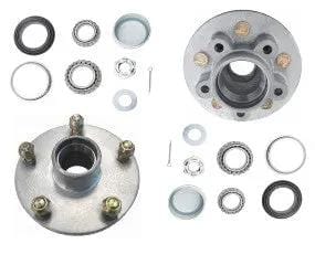 1500kg Brake-ready Hub Set - Bolt On Rotor Type - Pair