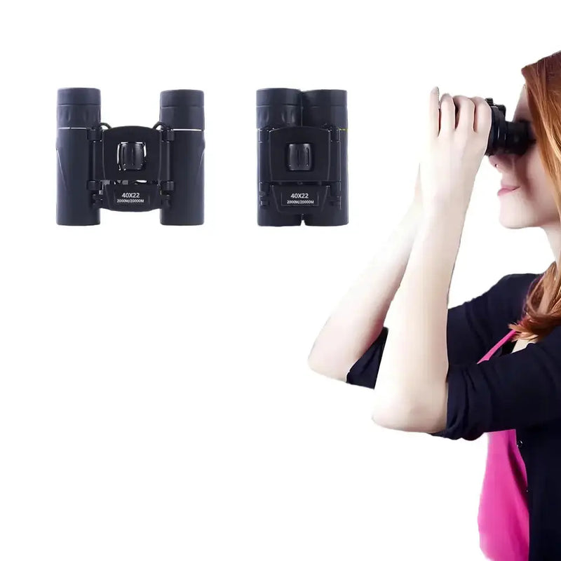 40x22 HD Binoculars – Long Range Mini Telescope with BAK4 Optics – view 4