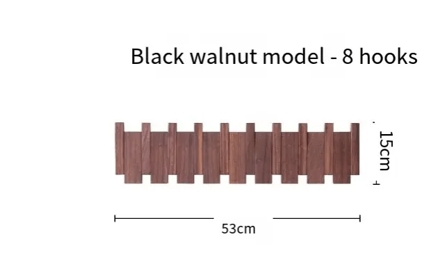 Action Outdoors Limited Simplicity Piano Key Wall Coat Rack Three Hook Wood Decor Simplicity Piano Key Wall Coat Rack Three Hooks