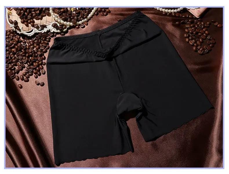 XL Summer Safety Pants Silky Seamless Stretchy Underpants Solid Color – view 4