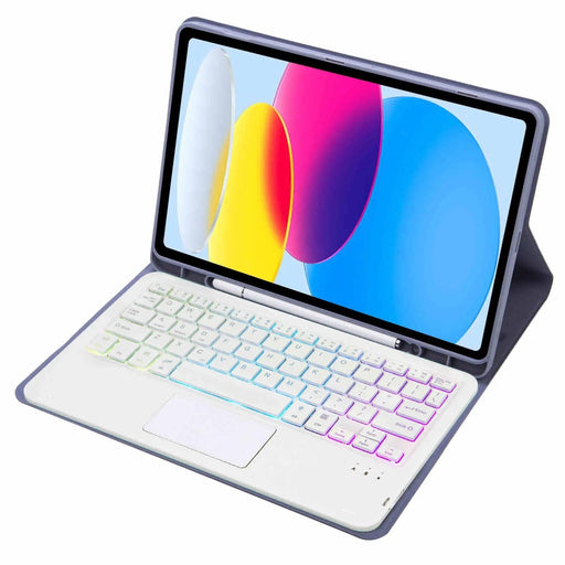 iPad 10.9" Case (10th Gen 2022), iPad 11 (A16 2025) with Keyboard Touchpad Backlight – view 2