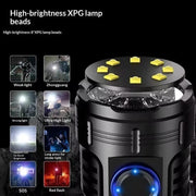 Bright Eight-Eye Monster High-Intensity Flashlight Rechargeable For Outdoor Use - Bright Eight-Eye Monster – view 2