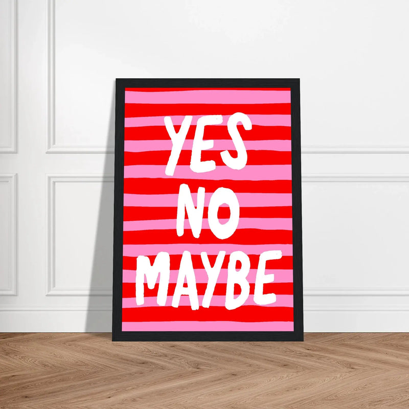 Blank Wall Print Shop Print Material Yes No Maybe Yes No Maybe