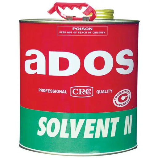 Wholesale ADOS Solvent N 4L - Adhesive Solvent (Pack of 1)
