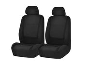 Auto Seat Covers Car Truck SUV Van - Universal Protectors Polyester BLACK – view 1