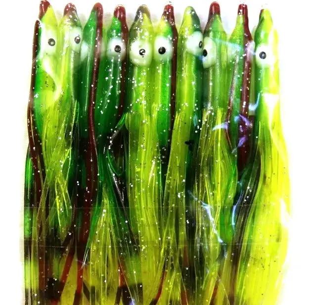 Sea- Harvester Lures Needle Fish Green 90mm PKT10 Needle Fish Green 90mm PKT10 Sea Harvester Lure
