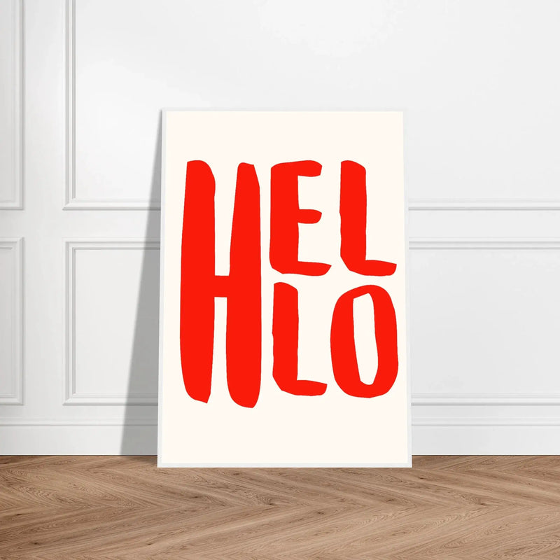 Blank Wall Print Shop Print Material Hello Hello