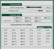 Elecall Screwdrive Mini Precision Screw driver Set, 45 in 1 – view 4
