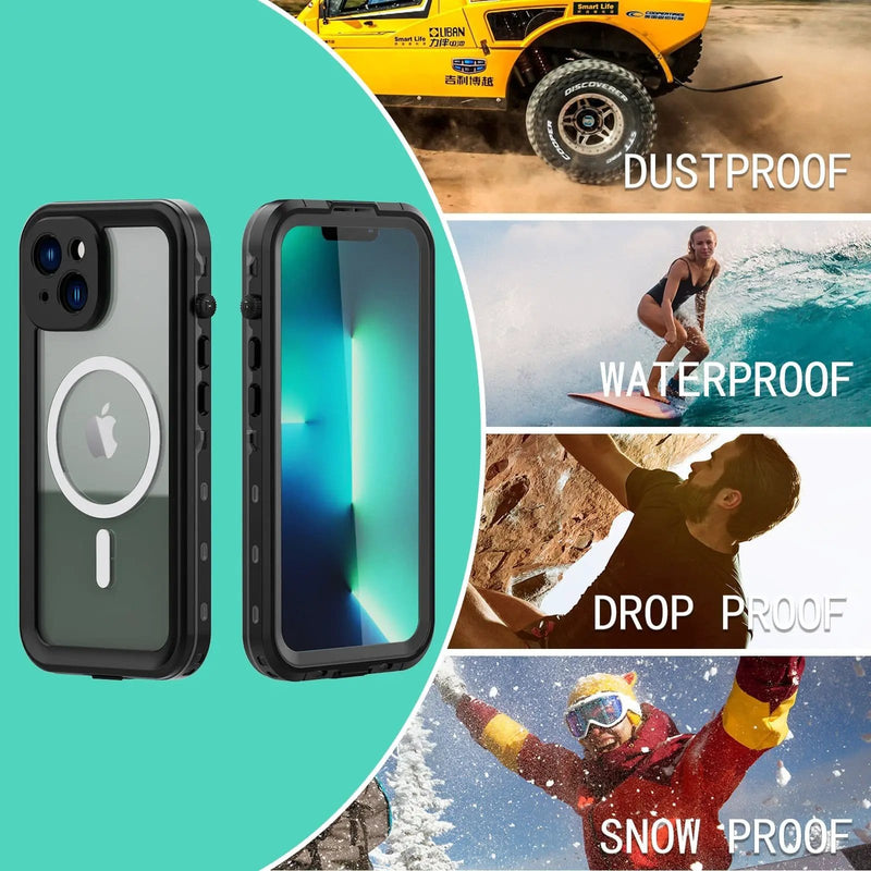 salelink.co.nz Unbranded iPhone 14 Plus Case Waterproof iPhone 14 Plus Case Waterproof | Action Outdoors NZ