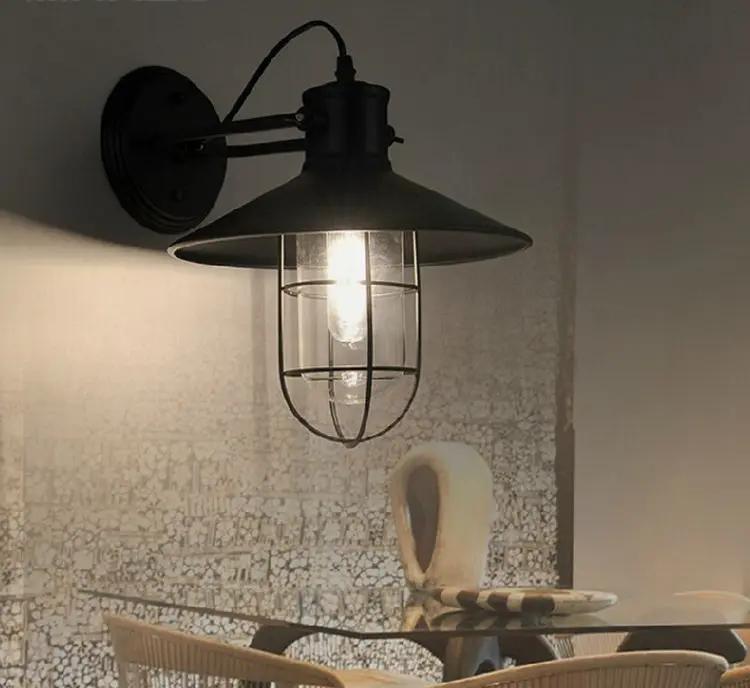 Indoor Wall Lamp Vintage Lighting Kitchen Light Black Wall Sconce – view 5
