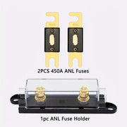 ANL Fuse Holder Kit with 2Pcs Fuses black 450A – view 1