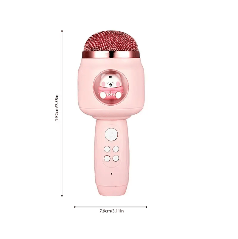 Microphone Wireless Bluetooth Singing Rechargeable Karaoke – view 2