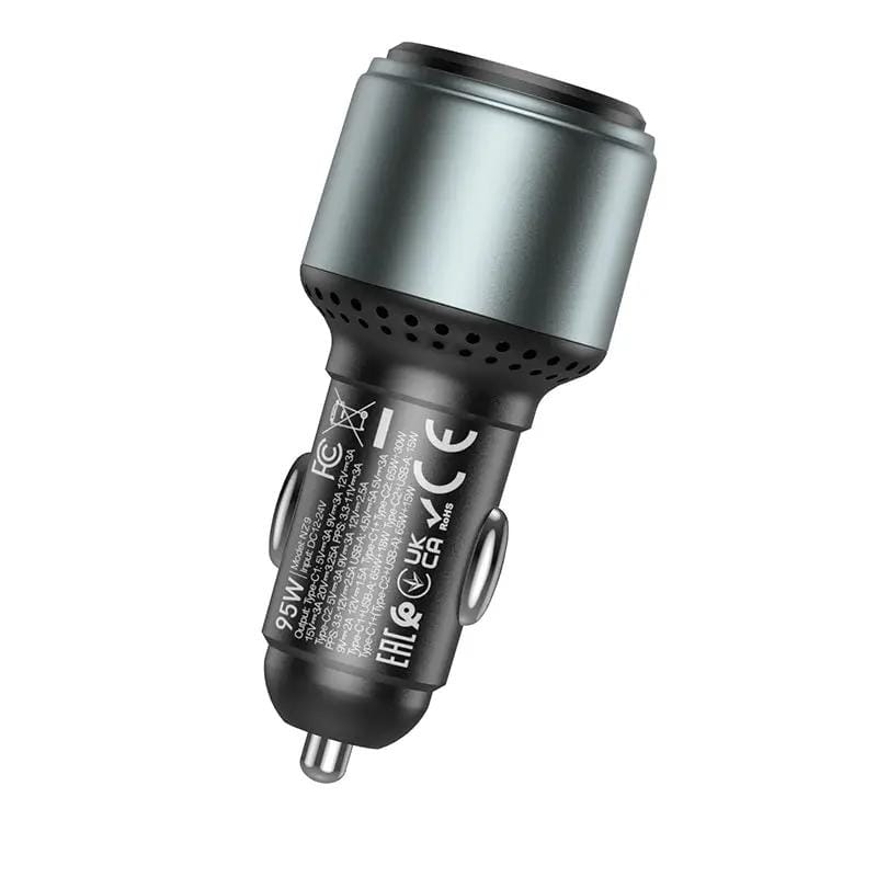 95w Car Charger USB Type-C Adapter for Apple Android – view 4