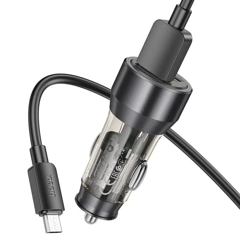 Hoco Car Charger 2xUSB Port Car Charger 36W – view 3