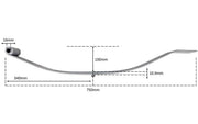 Trojan Taper Leaf Slipper Springs 1000kg Pair With Strong Load Distribution For Heavy Trailers – view 3