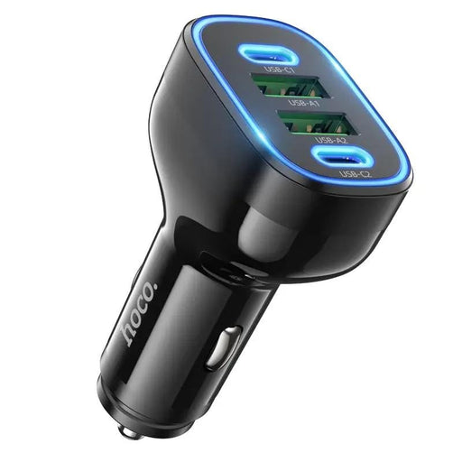 4 Port 2C2A Car Phone Fast Charger For Android iPhone – view 1