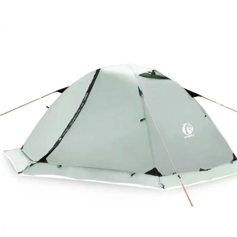 3-Person Double-Layer Four-Season Mountaineering Tent with Snow Skirt DYLF3037 by ECOTREK