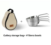 ECOTREK cookware Sierra Bowls Set – Outdoor Camping Tableware TXZ20114 Sierra Bowls Set – Outdoor Camping Tableware TXZ20114