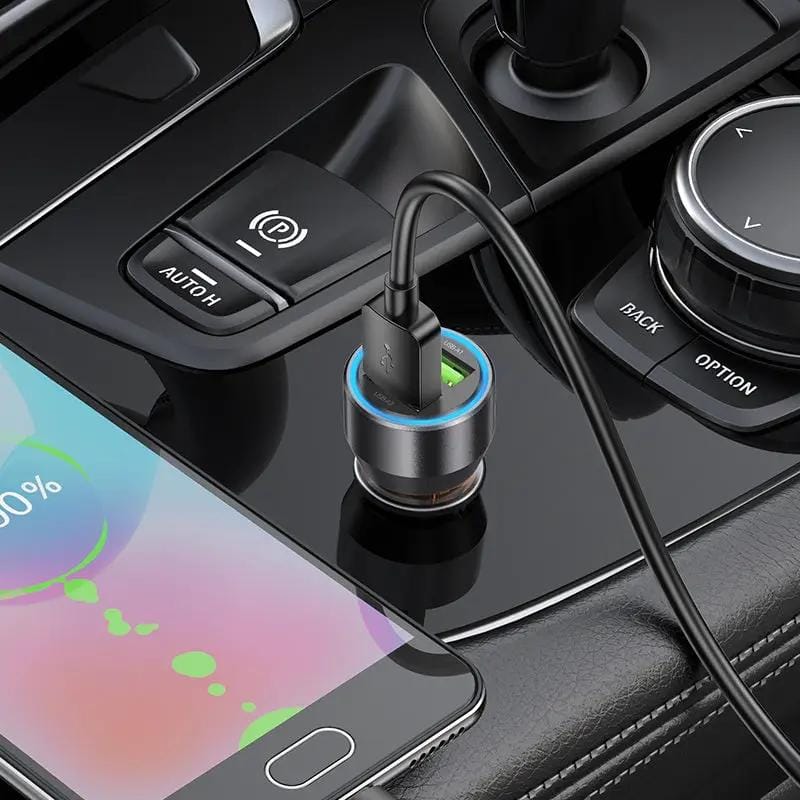 Hoco Car Charger 2xUSB Port Car Charger 36W – view 4