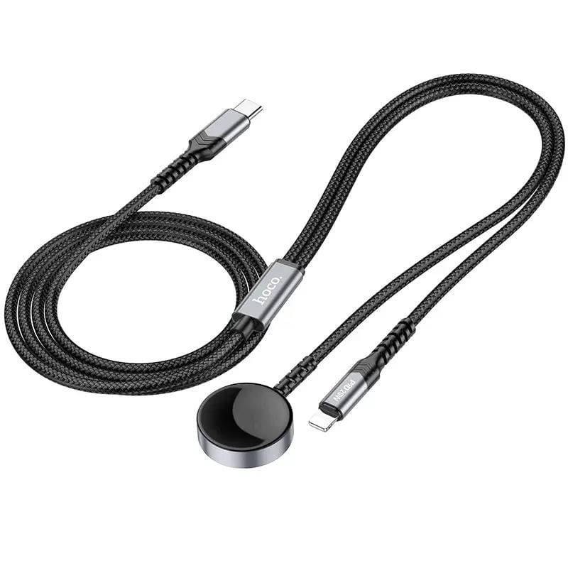 salelink.co.nz Unbranded 2IN1 Wireless Charging Cable 2 In 1 Wireless Charger Cable For Apple Watch iPhone
