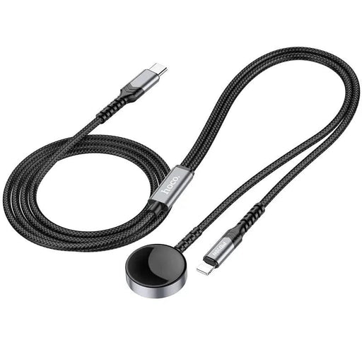 salelink.co.nz Unbranded 2IN1 Wireless Charging Cable 2 In 1 Wireless Charger Cable For Apple Watch iPhone