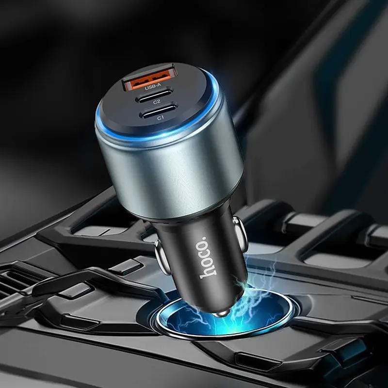 95w Car Charger USB Type-C Adapter for Apple Android – view 8