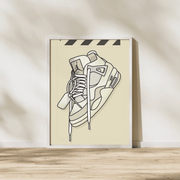 Blank Wall Print Shop Print Material Air Jordans Air Jordans