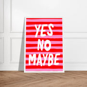 Blank Wall Print Shop Print Material Yes No Maybe Yes No Maybe