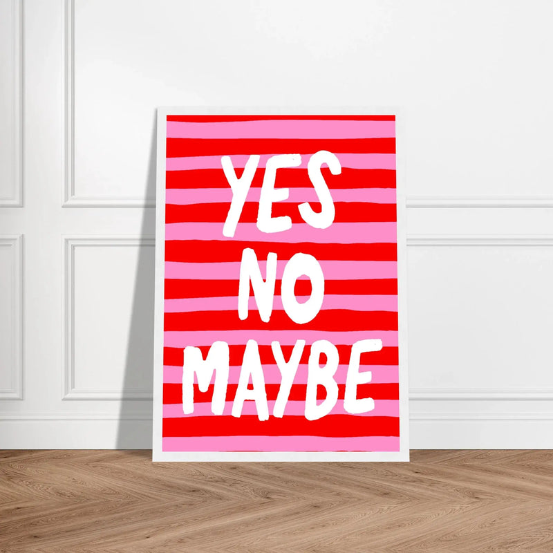 Blank Wall Print Shop Print Material Yes No Maybe Yes No Maybe