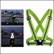 High Visibility Day And Night Adjustable Elastic Strip Safety Gear – view 2