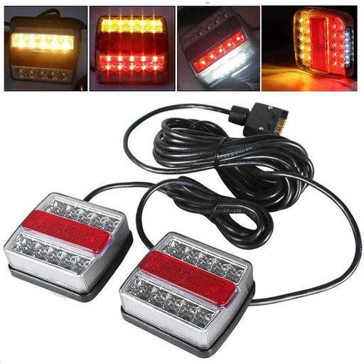salelink.co.nz Unbranded Magnetic LED Trailer Towing Light Kit Magnetic LED Trailer Towing Light Kit | Action Outdoors NZ