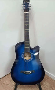 dealonline.co.nz dealonlinenz BLUE 38" Wooden Acoustic Guitar BLUE 38" Wooden Acoustic Guitar