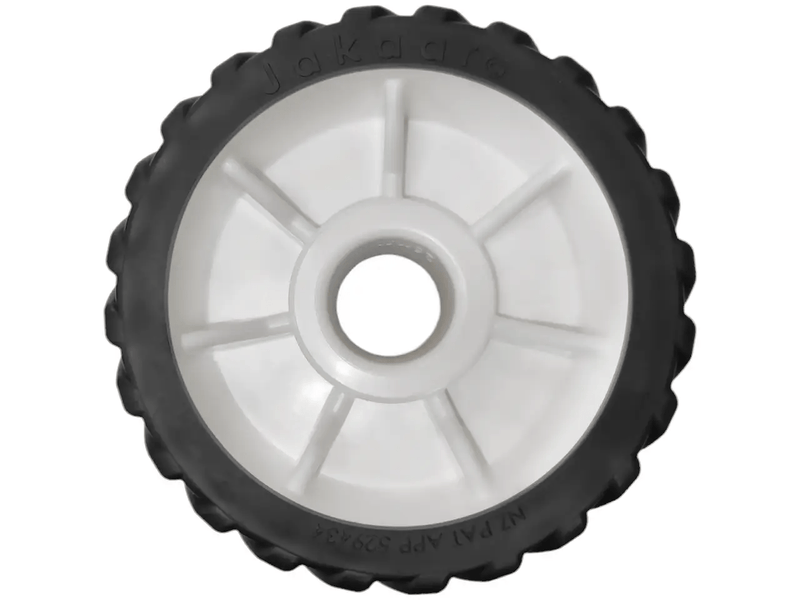 Trojan Boat Trailer Rollers & Parts Trojan Black - white Ribbed Wobble Roller Trojan Black - white Ribbed Wobble Roller