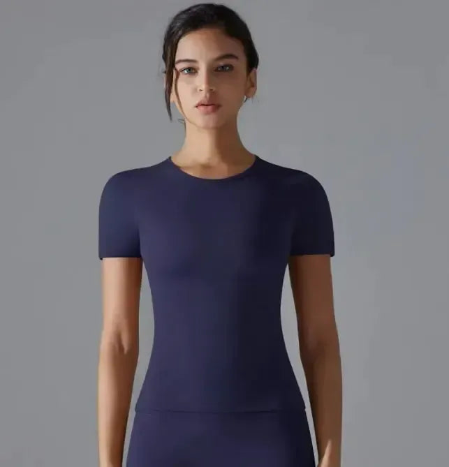 Women's Solid Color Sport T-Shirt – view 21