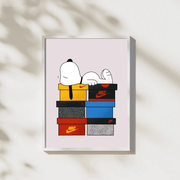 Blank Wall Print Shop Print Material Snoop Snoop