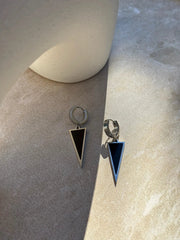 Tahana Jewellery Earrings Rautahi Silver Huggies Rautahi Silver Huggies