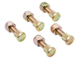 Trojan Trailer Parts 7/16" Unf Wheel Hub Studs With Nuts x5 7/16" Unf Wheel Hub Studs With Nuts x5