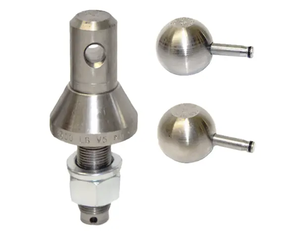 Trojan Tow Balls 903MM Convert-a-ball 1" 2 ball Stainless Steel Trojan Convert A Ball 1in 2 Ball Stainless Steel