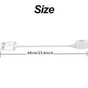Charger for Xiaomi Smart Band 8 / 9 / 10 Series (White) – view 4
