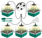 Heightened Seedling Tray Kit with Light – view 2