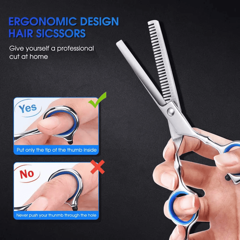 salelink.co.nz Unbranded Hair Cutting Scissors Kit Hair Cutting Scissors Kit | Action Outdoors NZ